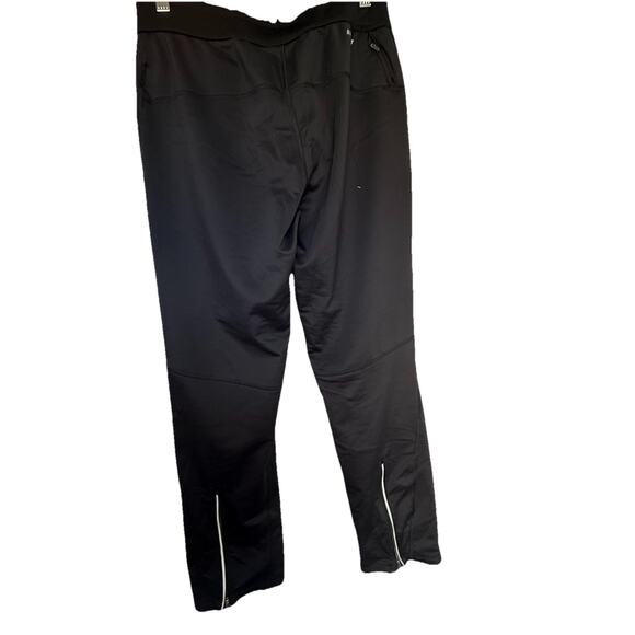 Nike Women’s Running Pants‎ Straight Zipper Leg Black Size S 28x30 - Picture 2 of 12